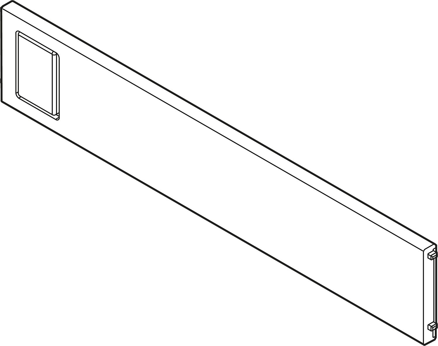 AMBIA-LINE Keresztosztó a LEGRABOX Fa Fi ók (ZC7S300RSU), Műanyag