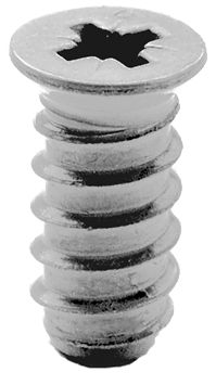 Eurocsavar, süllyesztettfejű, O6 mm, név l. hossz: 11.5 mm