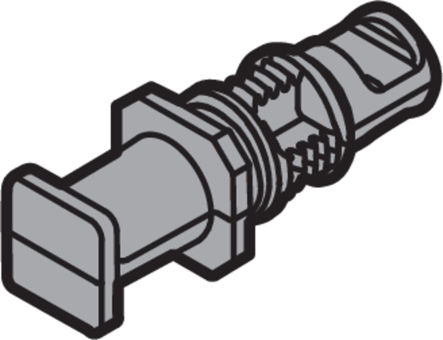 korlátfej, Műanyag 