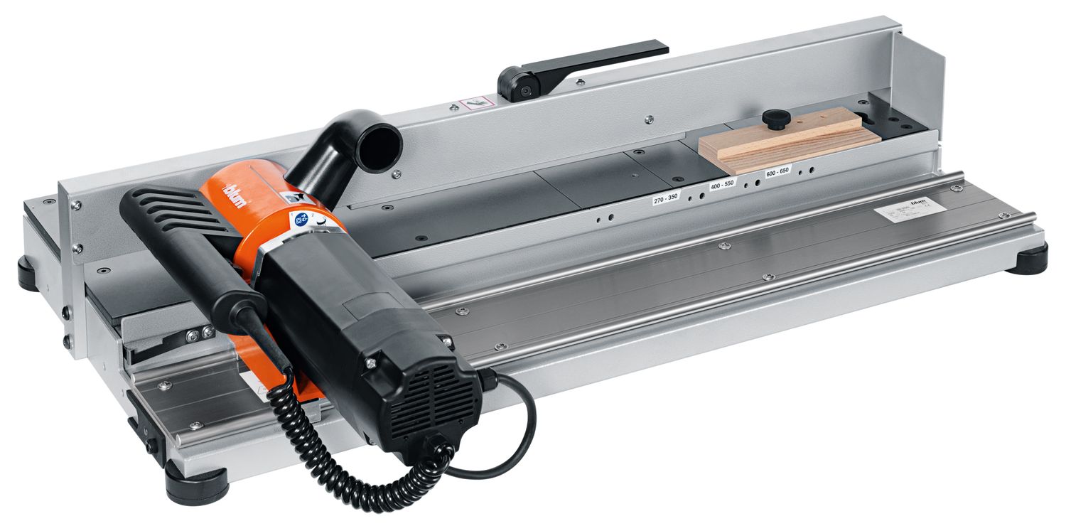 Fiókaljmarógép a LEGRABOX, maróval, Fené klapok 15 és 16 mm, 1,8 kW