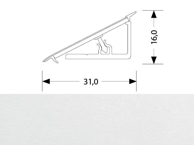 PL_157L MAGIC ALU UNIVERSAL 4,2 fm       SZÜRKE MÜANYAG                          