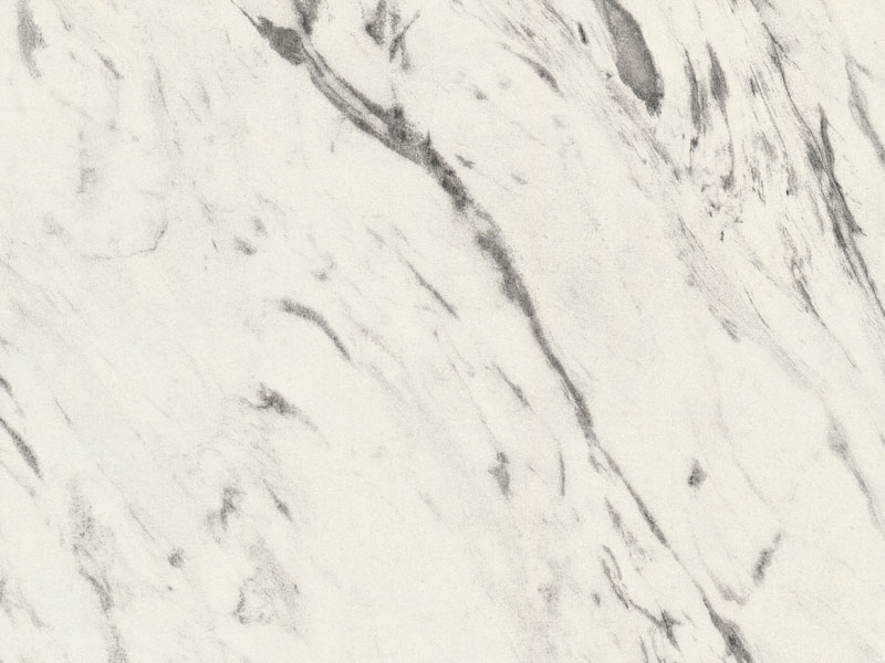 LAMINÁT TÁBLA F204 ST75 WHITE CARRARA MA RBLE 2800x1310x0,8mm FEHÉR CARRARA MÁRVÁ