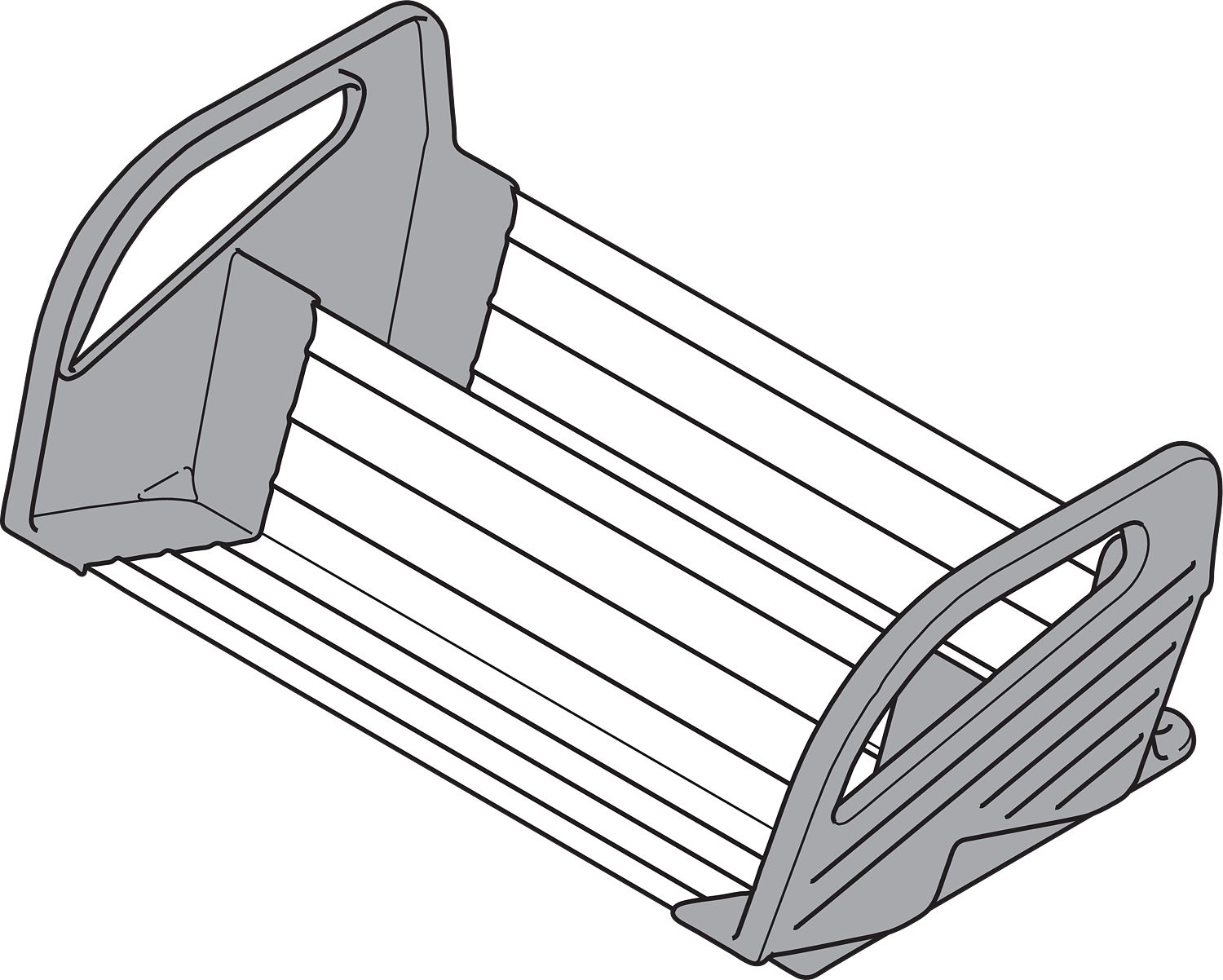 ORGA-LINE fűszertartó, 400 mm korpuszszé lességtől, 1 darab