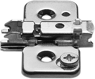 CLIP szerelőtalp, kereszt, 0 mm, acél, c CLIP szerelőtalp, kereszt, 0 mm, acél, c