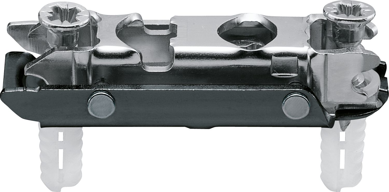 CLIP szerelőtalp, egyenes, 0 mm, acél, E CLIP szerelőtalp, egyenes, 0 mm, acél, E